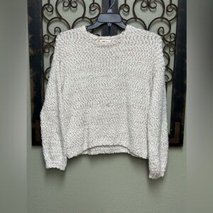 Yes Lola oatmeal crew neck sweater